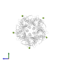 2-acetamido-2-deoxy-beta-D-glucopyranose in PDB entry 8dn3, assembly 1, side view.