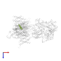 (2-butyl-1-benzofuran-3-yl){4-[2-(diethylamino)ethoxy]-3,5-diiodophenyl}methanone in PDB entry 8e58, assembly 1, top view.