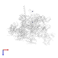 ZINC ION in PDB entry 8eg7, assembly 1, top view.