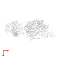 2-acetamido-2-deoxy-beta-D-glucopyranose in PDB entry 8eoi, assembly 1, top view.