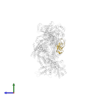 ER membrane protein complex subunit 7 in PDB entry 8eoi, assembly 1, side view.