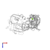 MAGNESIUM ION in PDB entry 8epk, assembly 1, top view.