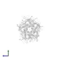 2-acetamido-2-deoxy-beta-D-glucopyranose in PDB entry 8f6z, assembly 1, side view.