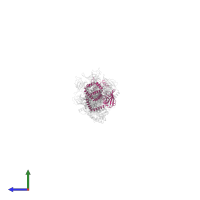 Virulence factor mce family protein in PDB entry 8fee, assembly 1, side view.