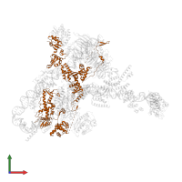 Transcription factor tau 138 kDa subunit in PDB entry 8ffz, assembly 1, front view.