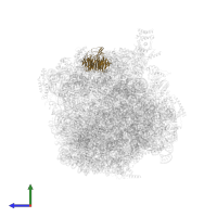 Notchless protein homolog 1 in PDB entry 8fl2, assembly 1, side view.