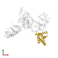 Cullin-5 in PDB entry 8fvi, assembly 1, front view.