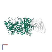 Transforming growth factor beta-2 proprotein in PDB entry 8fxs, assembly 1, top view.