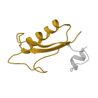 The deposited structure of PDB entry 8hkv contains 1 copy of Pfam domain PF01775 (Ribosomal proteins 50S-L18Ae/60S-L20/60S-L18A) in Large ribosomal subunit protein eL20. Showing 1 copy in chain H [auth ALX0].