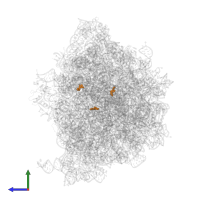 Modified residue G7M in PDB entry 8hsp, assembly 1, side view.