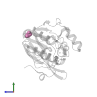 GLYCEROL in PDB entry 8hxo, assembly 2, side view.