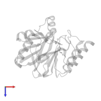 FORMIC ACID in PDB entry 8hxw, assembly 1, top view.