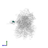 Modified residue 5MC in PDB entry 8ip9, assembly 1, side view.