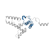The deposited structure of PDB entry 8ipa contains 1 copy of Pfam domain PF01479 (S4 domain) in 30S ribosomal protein S4, chloroplastic. Showing 1 copy in chain BA [auth eb].