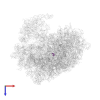 Modified residue I4U in PDB entry 8ir1, assembly 1, top view.