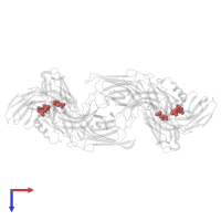 Modified residue SEP in PDB entry 8j8z, assembly 1, top view.