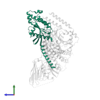 mGs in PDB entry 8jlj, assembly 1, side view.