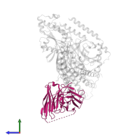 ScFv16 in PDB entry 8jlj, assembly 1, side view.