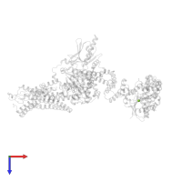 MAGNESIUM ION in PDB entry 8jpc, assembly 1, top view.