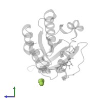 1,2-ETHANEDIOL in PDB entry 8jqu, assembly 1, side view.