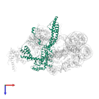Transcriptional regulatory protein SIN3 in PDB entry 8kd4, assembly 1, top view.