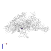 Modified residue 5MU in PDB entry 8oip, assembly 1, top view.