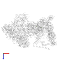 MAGNESIUM ION in PDB entry 8oo7, assembly 1, top view.