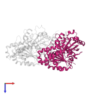 Tubulin alpha-3 chain in PDB entry 8ou0, assembly 1, top view.