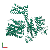 Cyclic nucleotide-binding domain-containing protein in PDB entry 8pd3, assembly 1, front view.