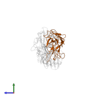 Fab p60.12-HC in PDB entry 8pmx, assembly 1, side view.