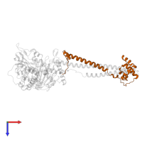 REST corepressor 1 in PDB entry 8q1j, assembly 1, top view.