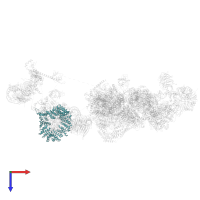 Splicing factor 3B subunit 1 in PDB entry 8r09, assembly 1, top view.