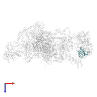 PTAC18 in PDB entry 8r5o, assembly 1, top view.