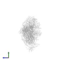 NADH dehydrogenase [ubiquinone] flavoprotein 3, mitochondrial in PDB entry 8rgq, assembly 1, side view.