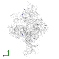 ZINC ION in PDB entry 8s55, assembly 1, side view.