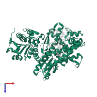 DNA polymerase I in PDB entry 8sci, assembly 1, top view.