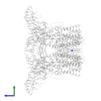 SODIUM ION in PDB entry 8sly, assembly 1, side view.