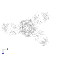 N-OCTANE in PDB entry 8st0, assembly 1, top view.