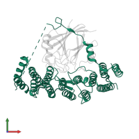 VPS35 endosomal protein-sorting factor-like in PDB entry 8sym, assembly 1, front view.