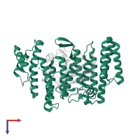 VPS35 endosomal protein-sorting factor-like in PDB entry 8sym, assembly 1, top view.