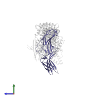Vacuolar protein sorting-associated protein 26C in PDB entry 8syn, assembly 1, side view.
