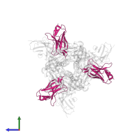 2.4K Fab Light Chain in PDB entry 8t7a, assembly 1, side view.