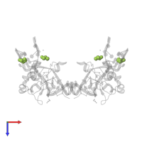 GLYCEROL in PDB entry 8tlf, assembly 1, top view.