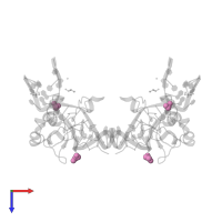 1,2-ETHANEDIOL in PDB entry 8tlf, assembly 1, top view.