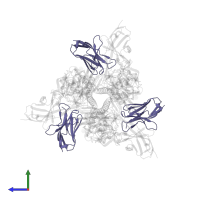 Light chain of Fab 2-2-1G06 in PDB entry 8tpa, assembly 1, side view.