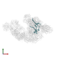 Cytochrome c domain-containing protein in PDB entry 8ugh, assembly 1, front view.