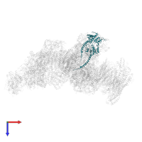 Cytochrome c domain-containing protein in PDB entry 8ugi, assembly 1, top view.
