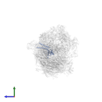 Cytochrome c oxidase subunit 2 in PDB entry 8ugi, assembly 1, side view.