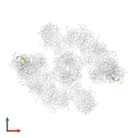 NADH:ubiquinone oxidoreductase subunit V3 in PDB entry 8ugn, assembly 1, front view.