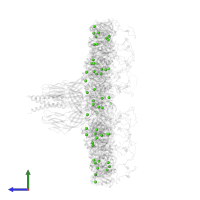 CALCIUM ION in PDB entry 8uk3, assembly 1, side view.